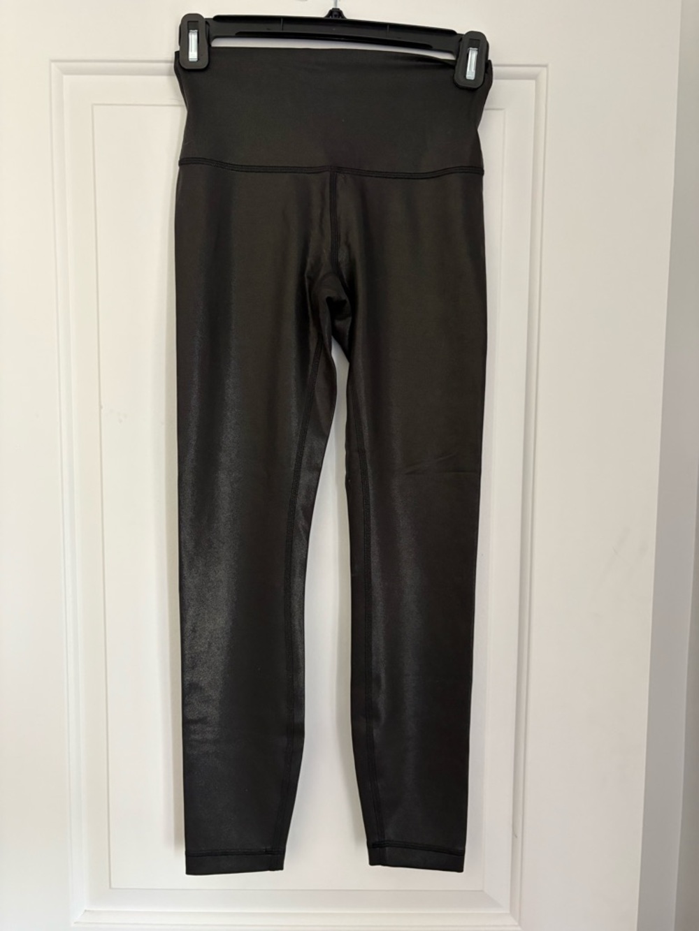 Lululemon Black High-Waist Shine Leggings
